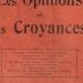 Gustave Le Bon, Les Opinions et les croyances