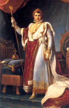 Napoléon en costume impérial, par Gérard