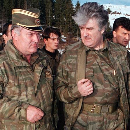 Mladic et Karadzic