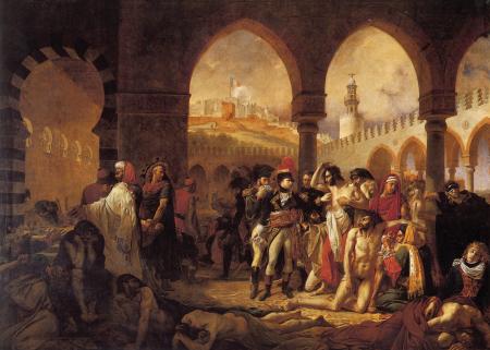 Gros, Bonaparte et les pestiférés de Jaffa
