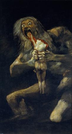 Goya, Saturne dévorant ses enfants