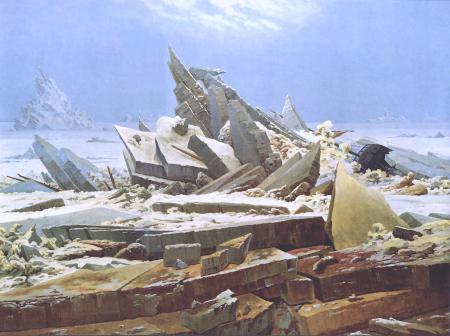 Caspar-David Friedrich, La Mer de glace