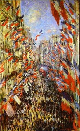 Monet, La Rue Montorgueil