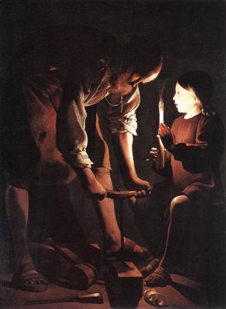 Georges de La Tour, Saint Joseph et l'Enfant