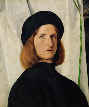 Lorenzo Lotto, Jeune homme à la lampe