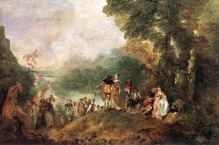 Watteau, Le Pèlerinage à l'île de Cythère