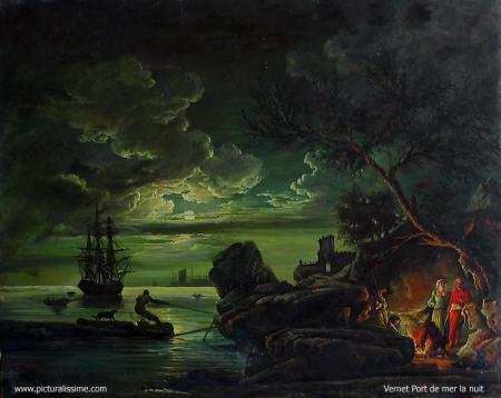 Joseph Vernet, Port de mer la Nuit