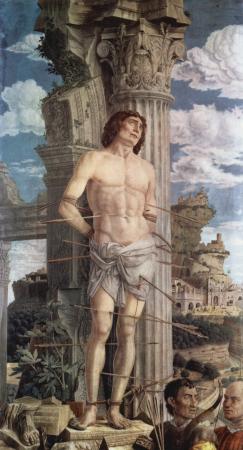 Mantegna, saint Sébastien