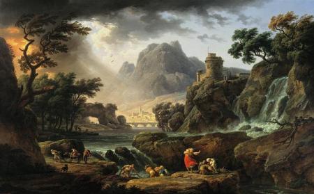 Joseph Vernet, Paysage de montagne
