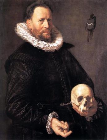 Frans Hals, Portrait d'un homme au crâne