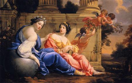 Simon Vouet, Les Muses Uranie et Calliope