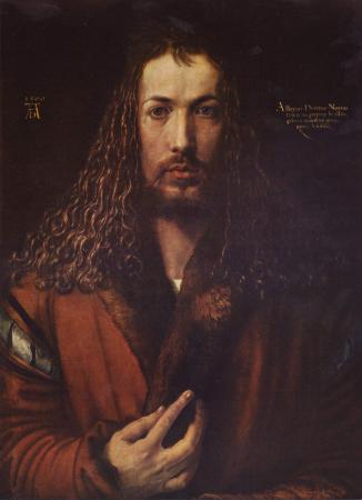 Albert Dürer, Autoportrait à la fourrure 1500