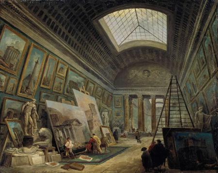 Hubert Robert, Galerie de musée