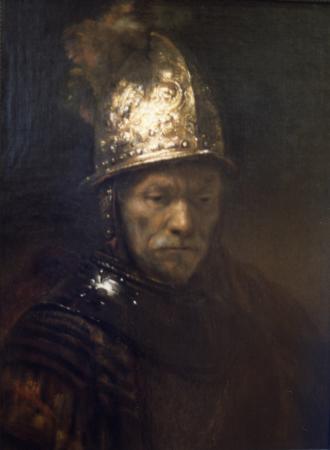 disciple de Rembrandt, L'Homme au casque d'or