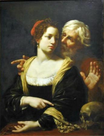 Simon Vouet, Le Couple mal assorti