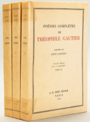 théophile gautier,poésies complètes,nizet
